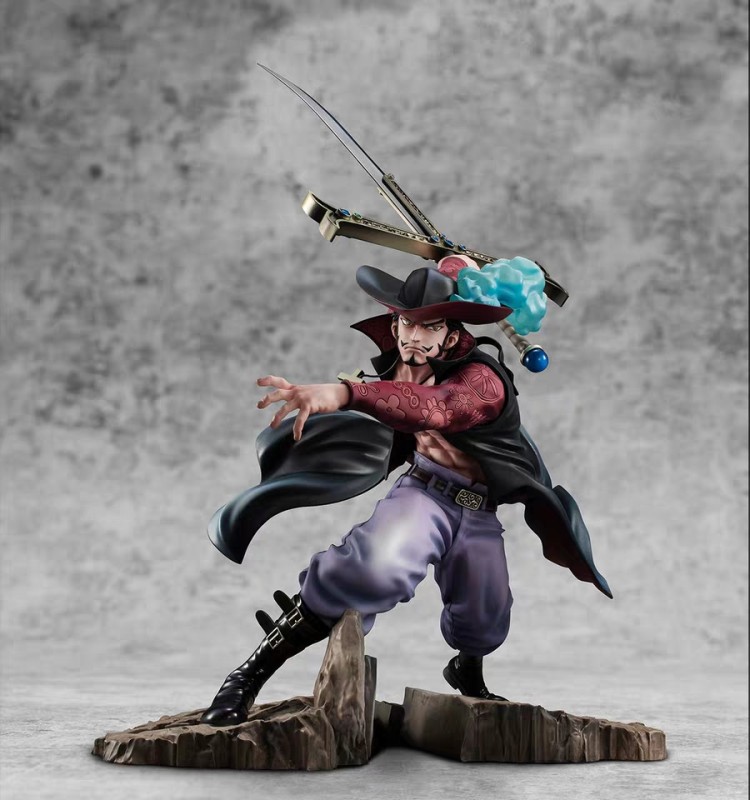 【In Stock】MegaHouse POP MAX One-Piece Dracule Mihawk 1/8 PVC Figure Statue