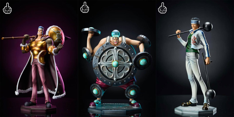 【Pre order】FK Studio - One Piece Krieg & Paru & Gin