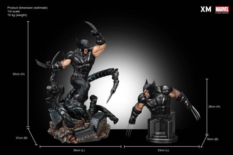 【In Stock】XM Studio 1/4 Wolverine (X Force) - Ver B (Copyright)